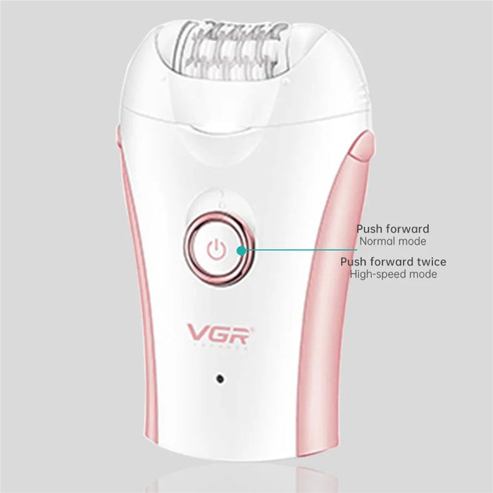 VGR V-705 Electric Hair Removal Device Home Beauty Tool Portable Hair Removal Machine Powerful Shaver Trimmer - Pink - 5