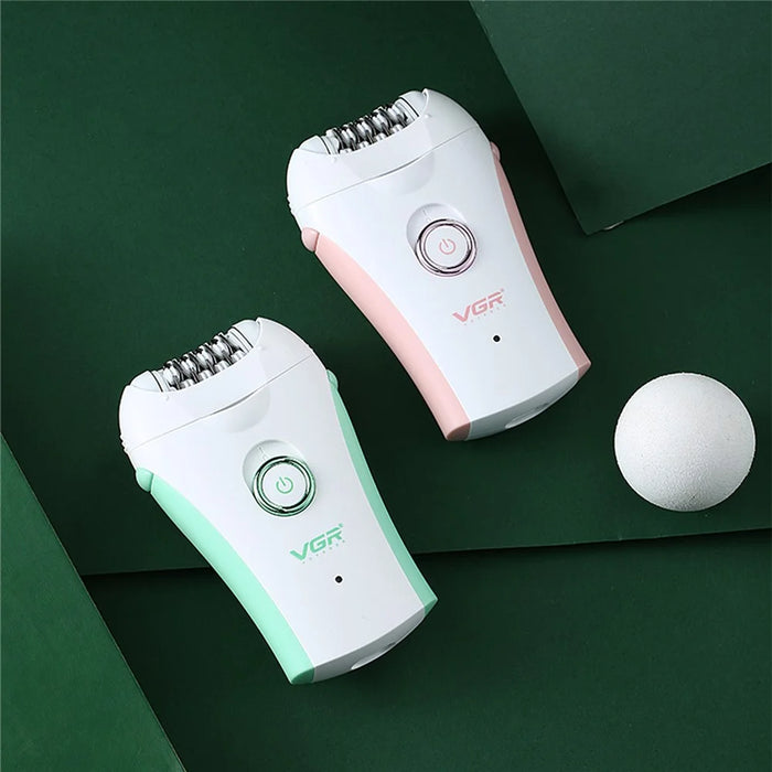 VGR V-705 Electric Hair Removal Device Home Beauty Tool Portable Hair Removal Machine Powerful Shaver Trimmer - Pink - 6