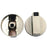 2Pcs Universal Metal Rotary Switch Control Knobs Replacement for Kitchen Gas Stove, Shaft Diameter: 6mm - 2