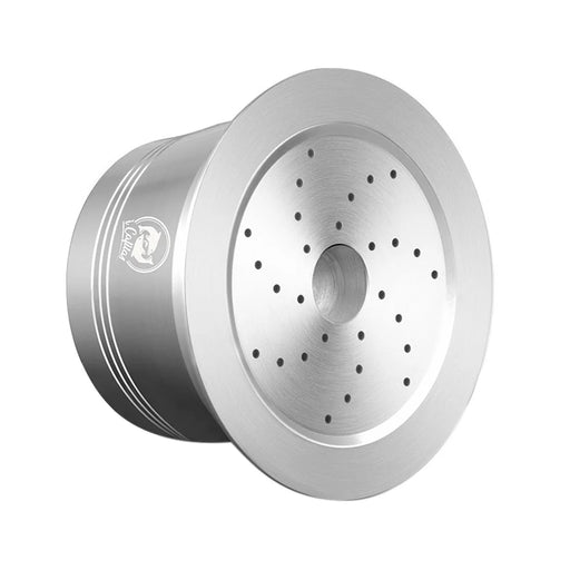 ICAFILAS bl320 Stainless Steel Refillable Reusable Coffee Capsule Filter for Caffitaly / Tchibo Machine (BPA Free, No FDA Certificate) - 1