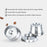 ICAFILAS bl320 Stainless Steel Refillable Reusable Coffee Capsule Filter for Caffitaly / Tchibo Machine (BPA Free, No FDA Certificate) - 4