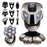 JK-2016 Full Body Washable 5-in-1 Multifunctional Electric Shaver with Digital Display - 1