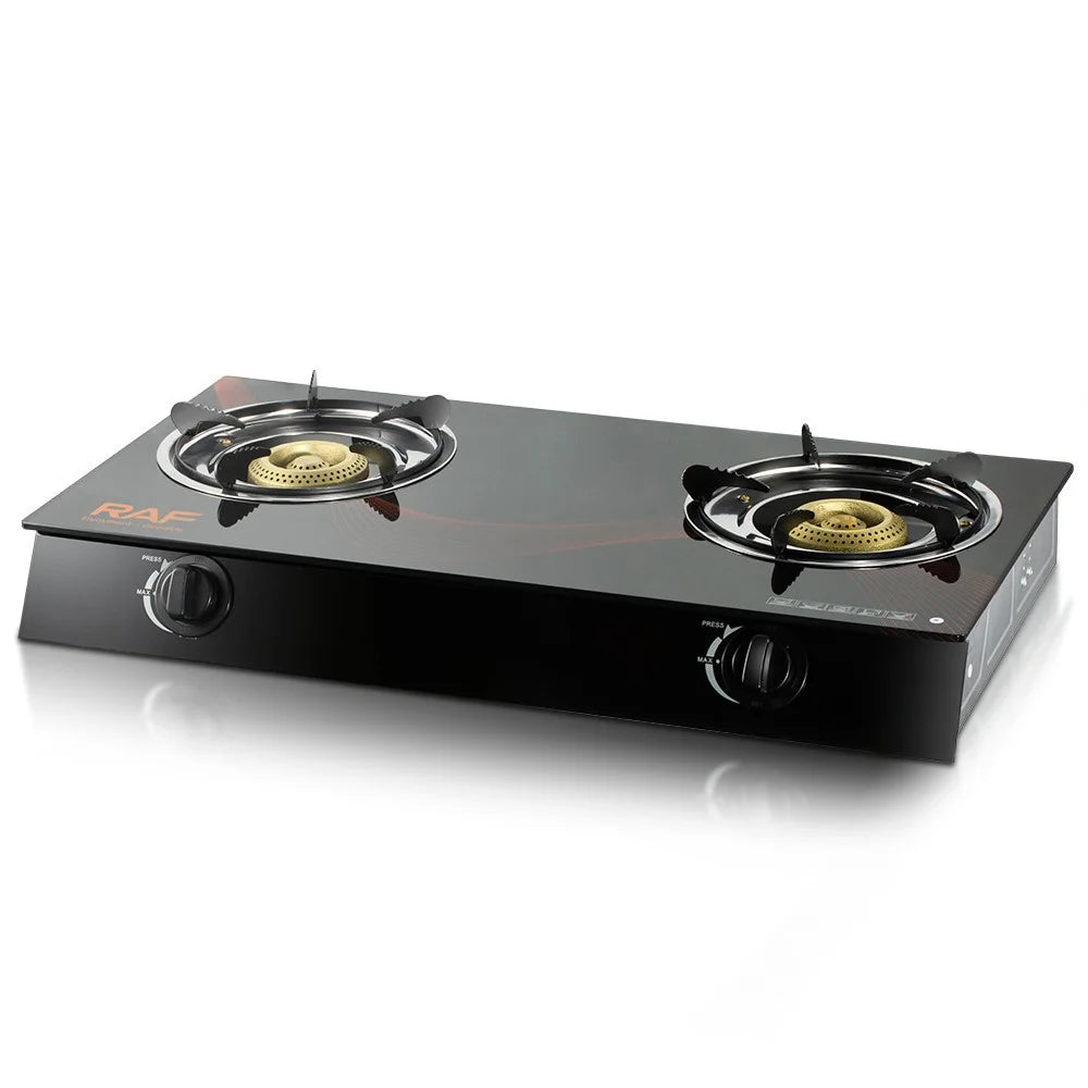 RAF R.8051 Double Burners Gas Cooker Stove Household Kitchen Integrated Cooktops - 1