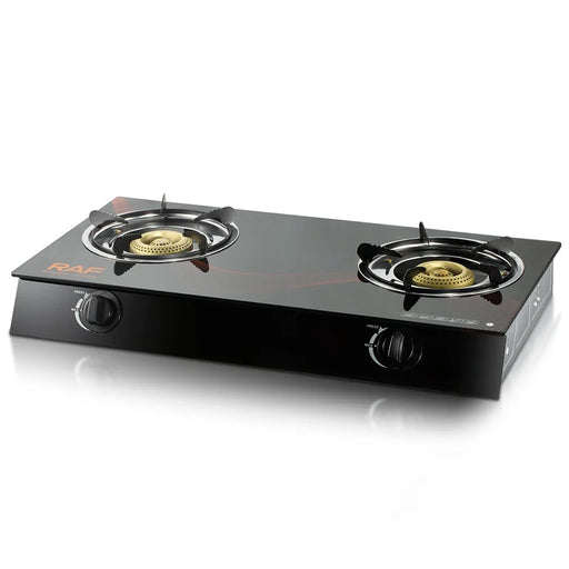 RAF R.8051 Double Burners Gas Cooker Stove Household Kitchen Integrated Cooktops - 1
