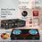 RAF R.8051 Double Burners Gas Cooker Stove Household Kitchen Integrated Cooktops - 2