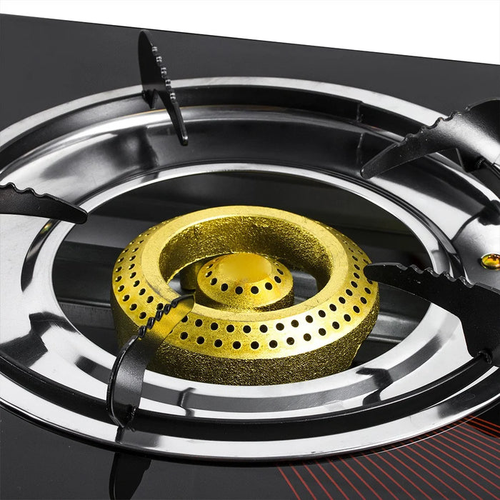 RAF R.8051 Double Burners Gas Cooker Stove Household Kitchen Integrated Cooktops - 6