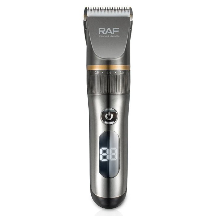 RAF R.4026 Professional 5W Hair Trimmer IPX5 Waterproof Electric Hair Clipper with 6 Limit Combs - 3