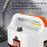 Handheld Steam Cleaner Kitchen Range Hood Bathroom Air Conditioner Cleaning Machine, 220V EU Plug - Orange / White - 3