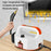 Handheld Steam Cleaner Kitchen Range Hood Bathroom Air Conditioner Cleaning Machine, 220V EU Plug - Orange / White - 6