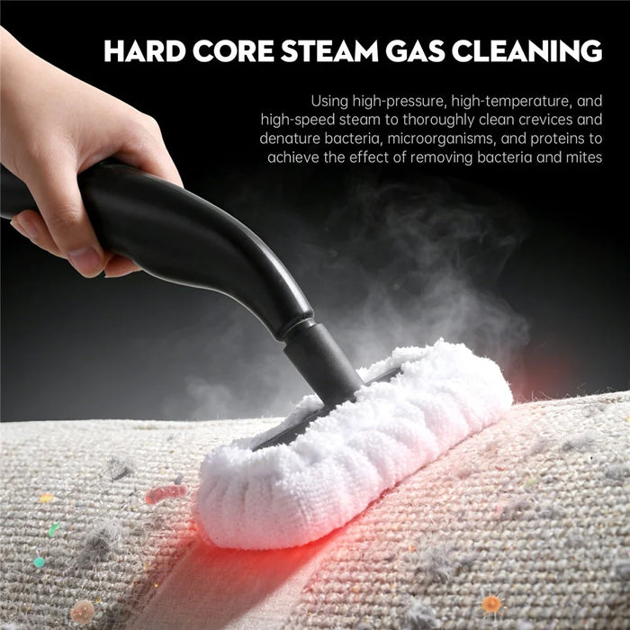 RZ-169 1350W 5-Gear Handheld High Temperature Steam Cleaner with 1200ml Tank for Home, EU Plug - White - 2