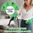 RZ-169 1350W 5-Gear Handheld High Temperature Steam Cleaner with 1200ml Tank for Home, EU Plug - White - 7