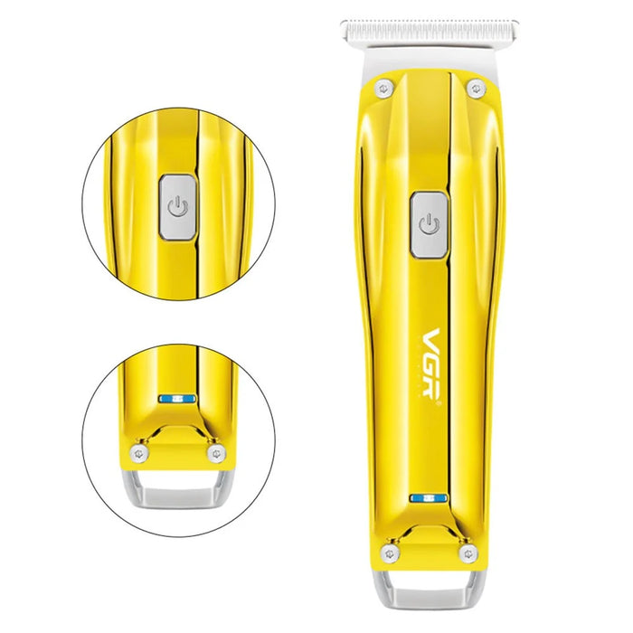 VGR V-955 Hair Electric Clipper Two Speed Adjustable Hair Trimmer Portable Metal Hair Cutter - 2