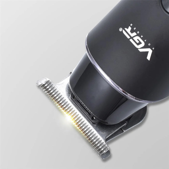 VGR V-937 LCD Digital Hair Electric Clipper Portable Hair Trimmer with Stainless Steel Cutter Haircut Tool for Home - 7