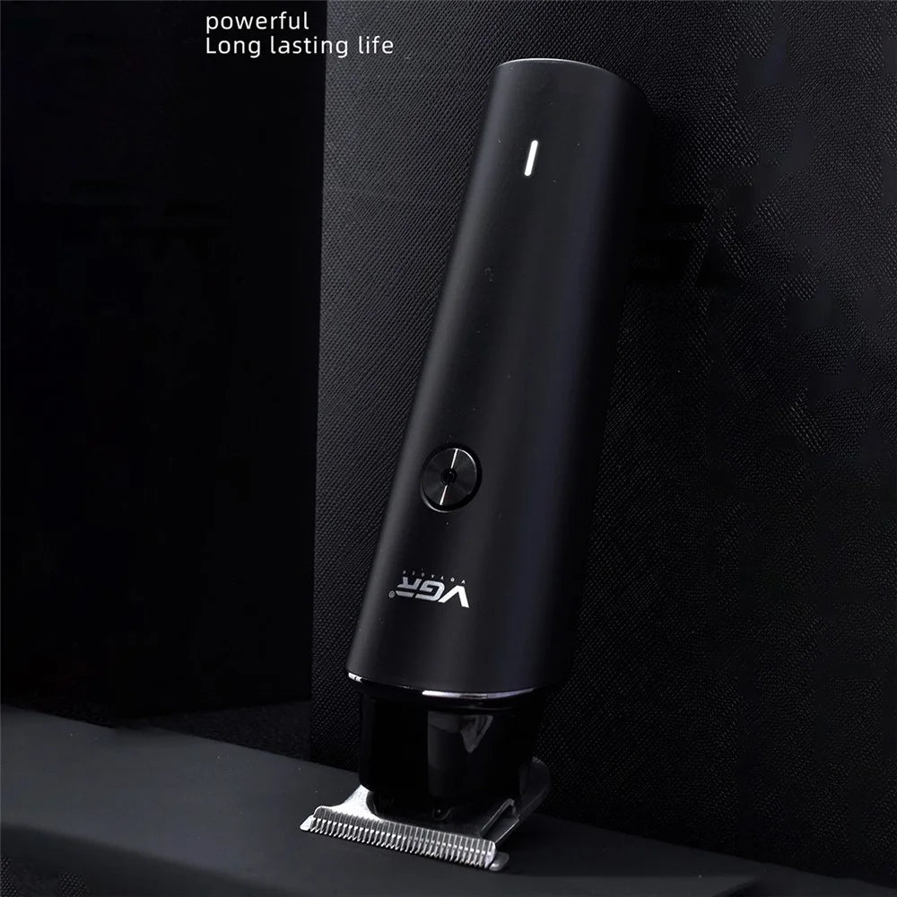 VGR V-933 Professional Hair Electric Clipper Portable Hair Trimmer with Stainless Steel Cutter Haircut Tool for Barber Shop - 2