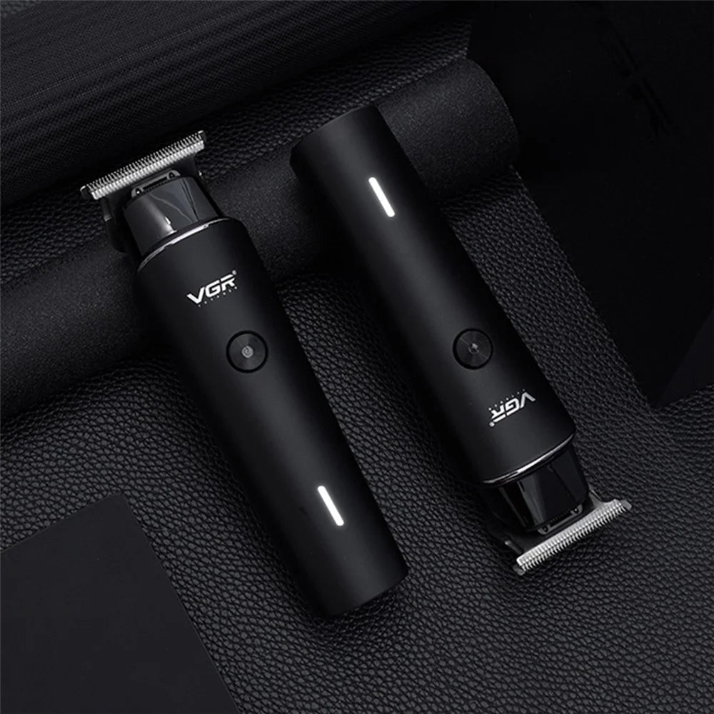 VGR V-933 Professional Hair Electric Clipper Portable Hair Trimmer with Stainless Steel Cutter Haircut Tool for Barber Shop - 6