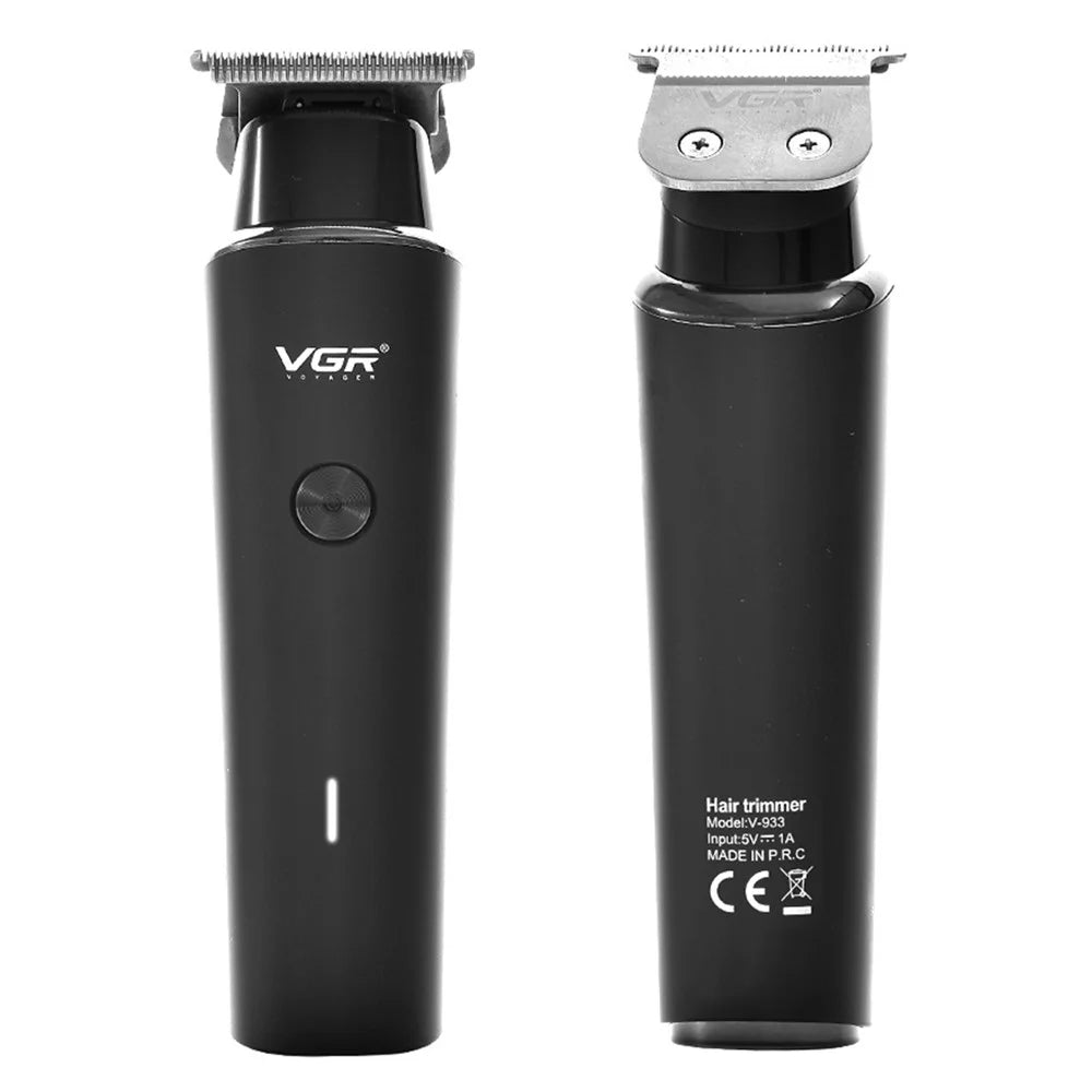 VGR V-933 Professional Hair Electric Clipper Portable Hair Trimmer with Stainless Steel Cutter Haircut Tool for Barber Shop - 7