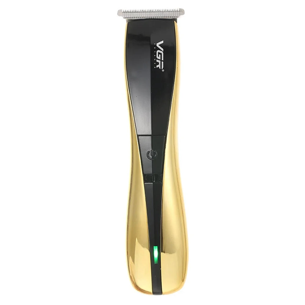 VGR V-939 Professional Hair Trimmer Portable Hair Electric Clipper with Indicator Light Haircut Tool for Barber Shop, Beginner - 1