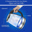 YJ-1808H High Borosilicate Glass Electric Kettle 1.8L Blue LED Fast Boiling Water Kettle (BPA Free, No FDA) - EU Plug - 6