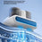 ESR Dual Cup Dust Mite Remover High Suction Mite Eliminator Efficient Bed Vacuum Cleaner with LED UV - White - 3