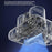 ESR Dual Cup Dust Mite Remover High Suction Mite Eliminator Efficient Bed Vacuum Cleaner with LED UV - White - 6