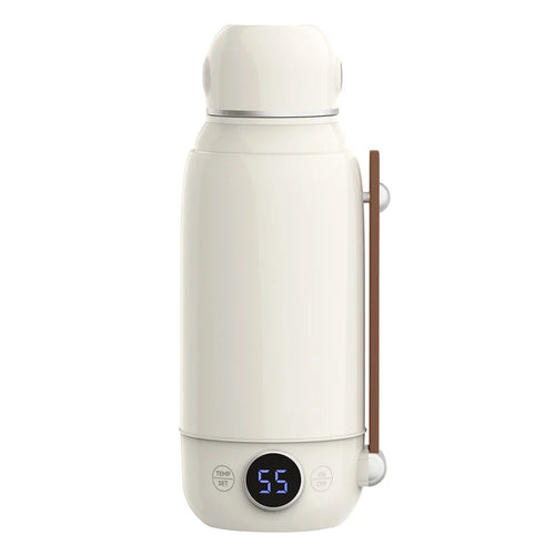 800ml Portable Electric Kettle SUS316 Stainless Steel 6 Temp Control Heating Water Kettle for Travel Office (BPA Free, No FDA) - EU Plug - 1