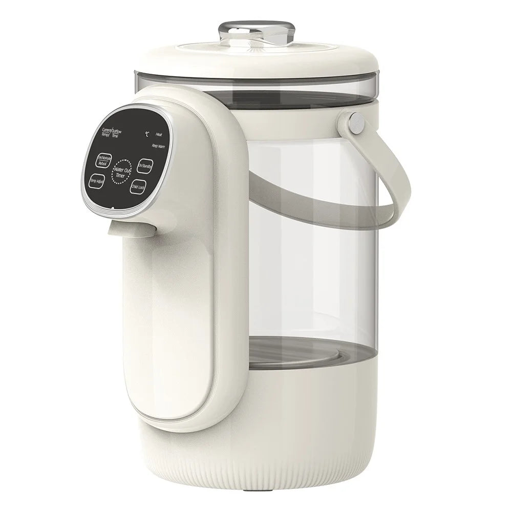 3500ml Electric Water Kettle 12-Level Temperature Control Glass Hot Heating Warmer Water Dispenser for Tea Coffee (BPA Free, No FDA) - EU Plug - 1