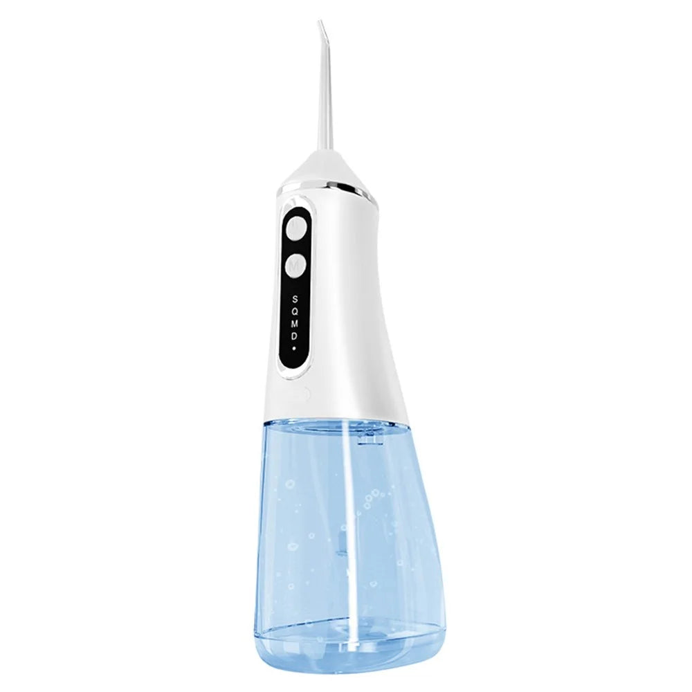 CY6 Portable Teeth Cleaner Electric Handheld Oral Irrigator 500ML Large Capacity Dental Scaler Gift with 4 Nozzles - 1