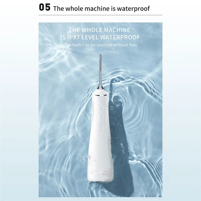 XY01 Cordless Water Dental Flosser Teeth Cleaner Portable Dental Oral Irrigator Teeth Cleaning Tool Oral Irrigator - 7