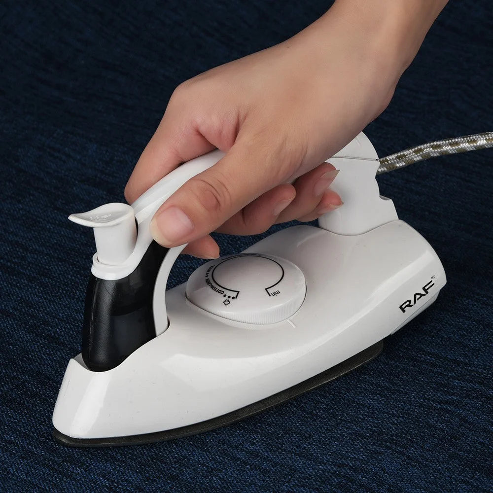 RAF R.1266 Foldable Travel Garment Steamer 800W Ironing Machine with 3 Adjustable Temperatures, EU Plug - Grey - 4