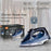 RAF R.1234 2200W High Power Ironing Machine Travel Garment Steamer with 3 Adjustable Temperatures, EU Plug - Blue - 2