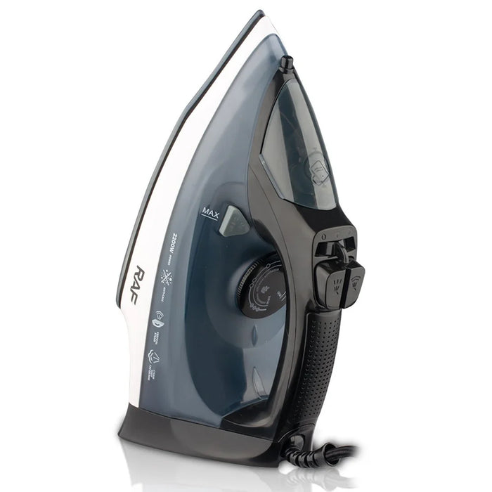 RAF R.1234 2200W High Power Ironing Machine Travel Garment Steamer with 3 Adjustable Temperatures, EU Plug - Blue - 3