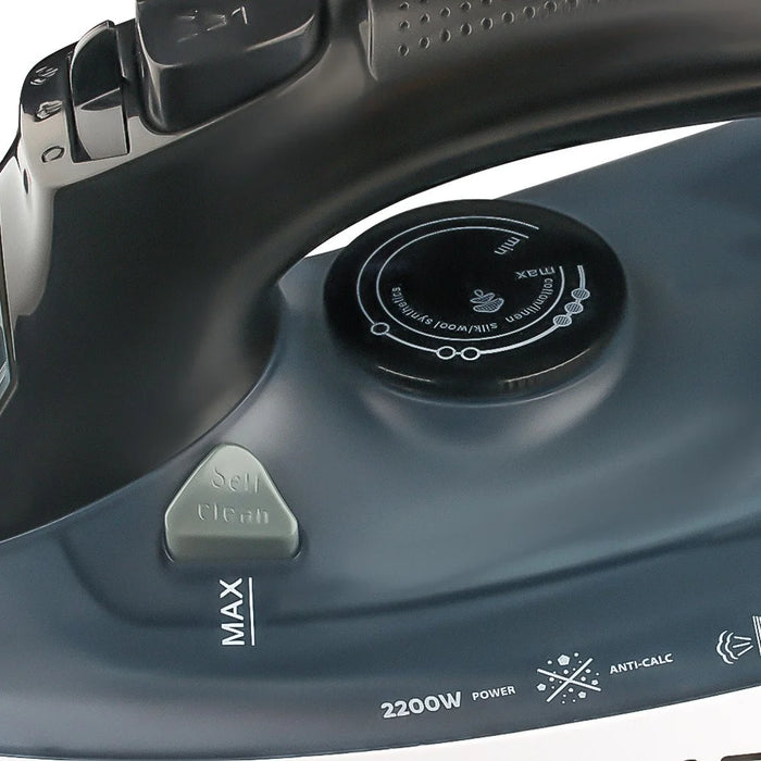 RAF R.1234 2200W High Power Ironing Machine Travel Garment Steamer with 3 Adjustable Temperatures, EU Plug - Blue - 7