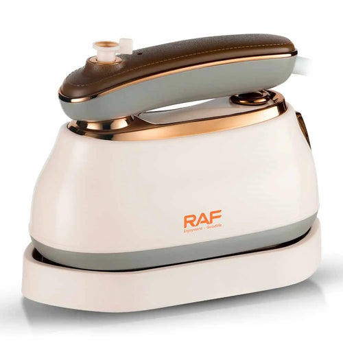 RAF R.1142 EU Plug Portable Clothes Steamer Handheld Garment Clothing Ironing Device Travel Steam Iron - White - 1