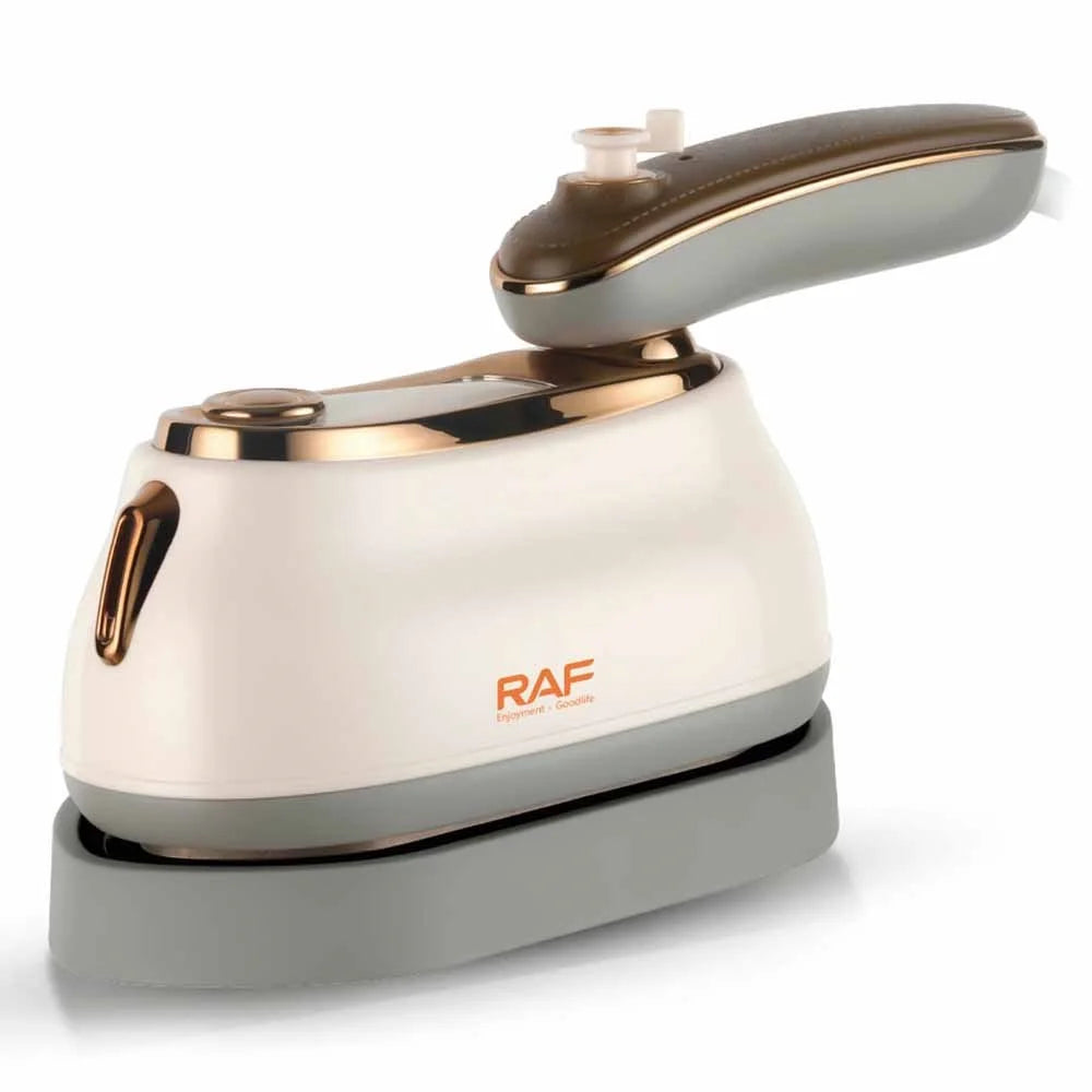 RAF R.1142 EU Plug Portable Clothes Steamer Handheld Garment Clothing Ironing Device Travel Steam Iron - White - 2