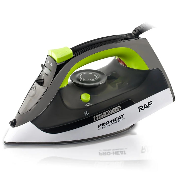 RAF R.1192 Handheld Garment Steamer Ironing Machine Ceramic Soleplate Steam Iron - Green - 1