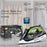 RAF R.1192 Handheld Garment Steamer Ironing Machine Ceramic Soleplate Steam Iron - Green - 2