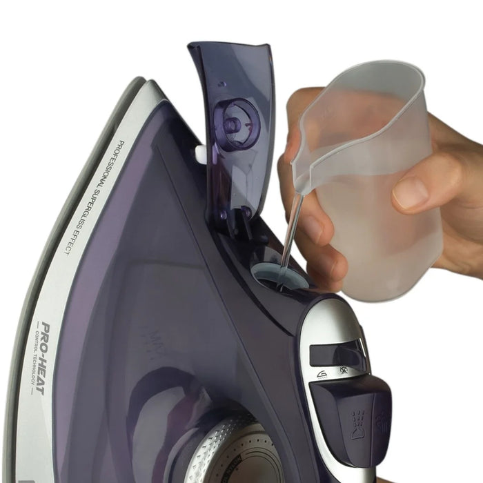RAF R.1166 EU Plug Handheld Garment Steamer Ironing Machine Steam Iron with 3 Temperature Modes - Purple - 5