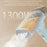 Handheld Garment Steamer 1300W Foldable Steam Iron 5-Hole Anti-Scald Panel Portable for Home Travel - Blue - 2