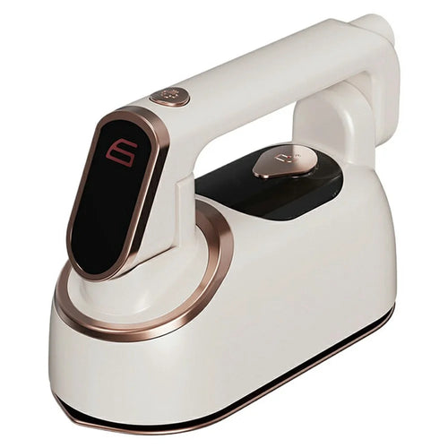 Handheld Garment Steamer 1200W Steam Iron 140ml Tank Dual Mode for Travel Home, EU Plug - White - 1