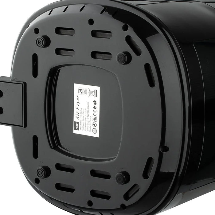 RAF R.5332 EU Plug Air Fryer Home Kitchen 4L Large Oilless Electric Cooker (BPA-Free, No FDA) - Black - 5