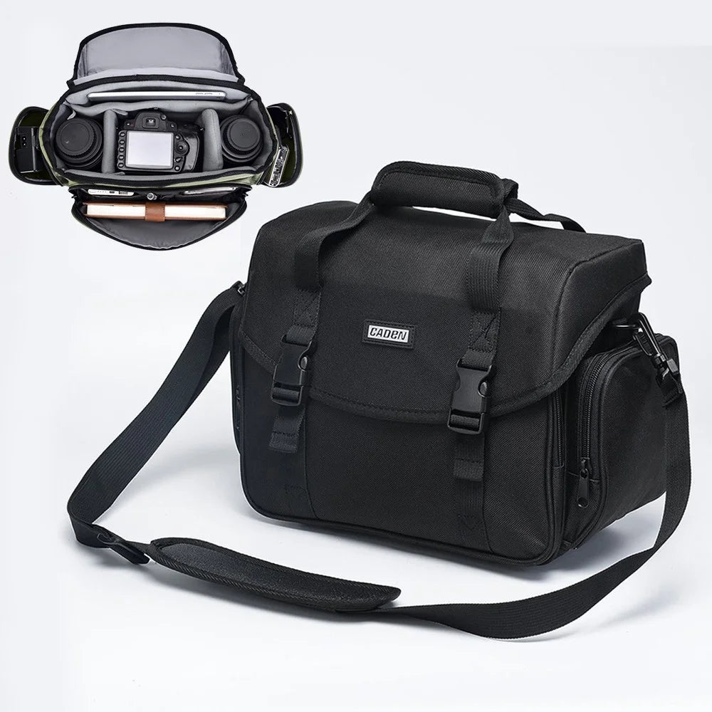 CADEN Large Capacity Waterproof Multi-function D13 Micro SLR Camera Bag - 1
