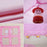 TG-CT002 Children Play Tent Princess House Castle Kids Play Game House Room Decoration - Pink / Butterfly - 4