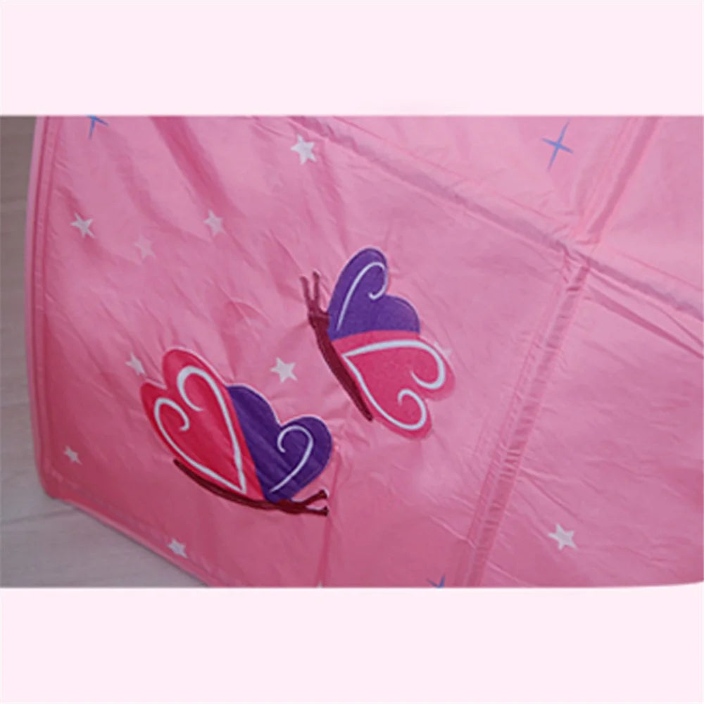 TG-BM002 Kid's Bed Curtain Net Large Fairy Playhouse Gift Play Tent for Children Baby Toddlers Kids Reading Playing - Pink - 6