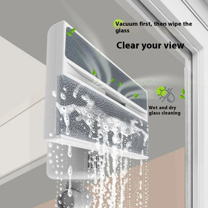 Window Vacuum Cleaner Rechargeable Household Electric Cleaning Machine with Telescopic Handle - 3