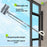 Window Vacuum Cleaner Rechargeable Household Electric Cleaning Machine with Telescopic Handle - 5