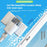 Window Vacuum Cleaner Rechargeable Household Electric Cleaning Machine with Telescopic Handle - 6