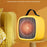 Mini Desktop Heater 2 Gears Adjustable Portable 500W Electric Space Heater for Home Office, EU Plug - Yellow - 2