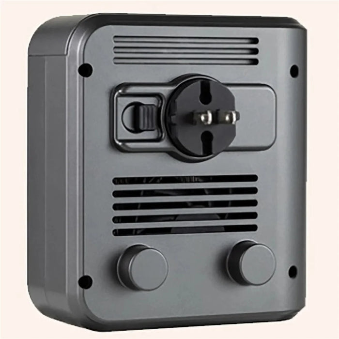 Mini Wall Mounted Space Heater Multifunctional Touch Control Timer Fan Heater for Indoor - US Plug - 7