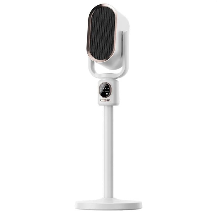 DGS-N6 1800W PTC Space Heater Remote Control Oscillating Digital Display Fan Heater - EU Plug - 1