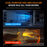 DGS-N6 1800W PTC Space Heater Remote Control Oscillating Digital Display Fan Heater - EU Plug - 5